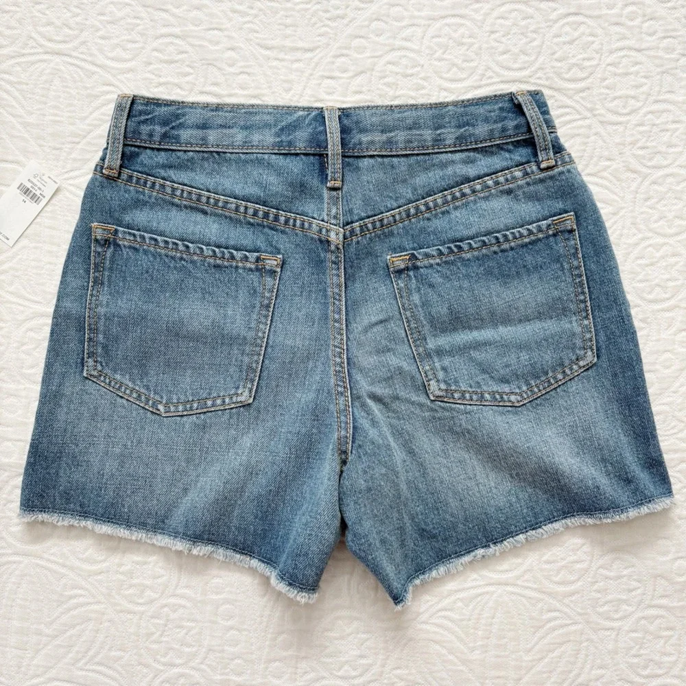 Old Navy Girls' High Rise Distressed‎ Denim Jean Shorts